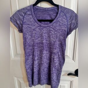 lululemon Swiftly Tech Short Sleeve Top Purple Size 6